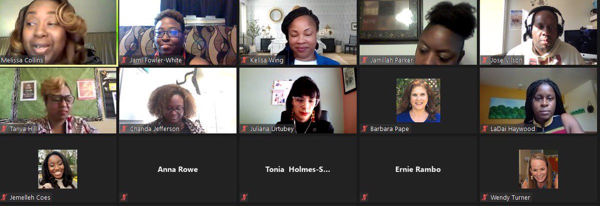 JjJj821's tweet photo. So many powerful & empowering moments while learning from many outstanding leaders within my #WOCED PLN. #BelieveToAchieve #2020VirtualSummit #Educolor https://t.co/c3nor8bE8O