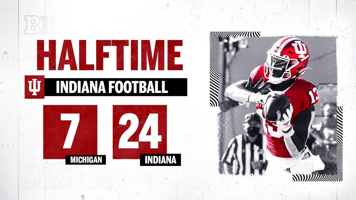 IndianaFootball's tweet photo. 30 minutes left. https://t.co/Ze2UriSgEm