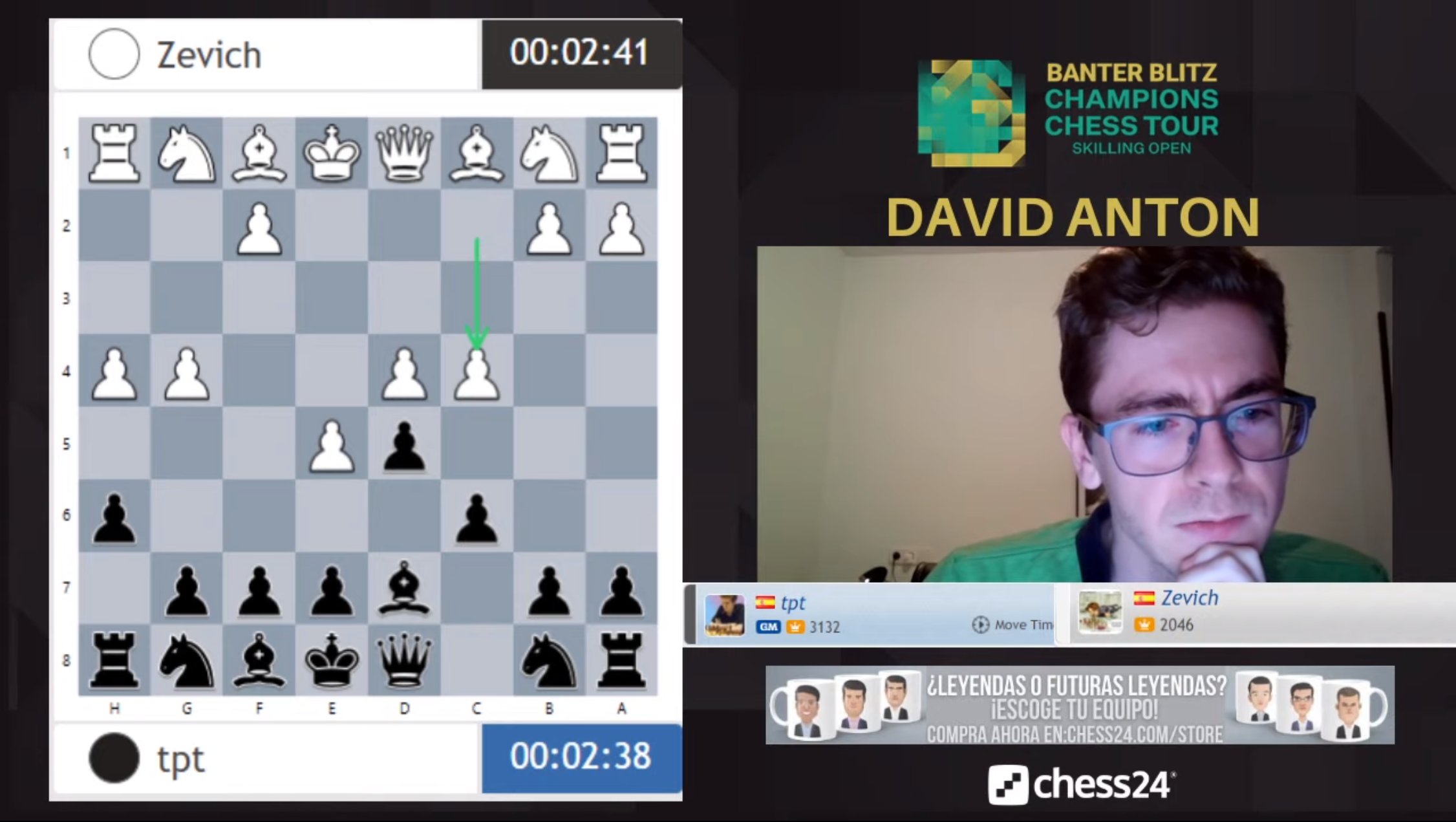 Ding Liren plays the Skilling Open… and Banter Blitz today!