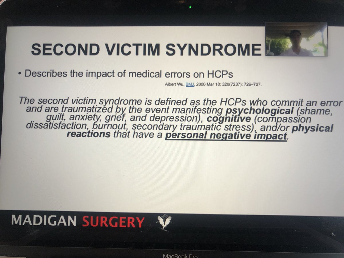 mcwhmd's tweet photo. Critical discussion on moving past complications as junior faculty by Dr. Vance Sohn @AcademicSurgery #AASFallCourses https://t.co/pO9CwgOuye