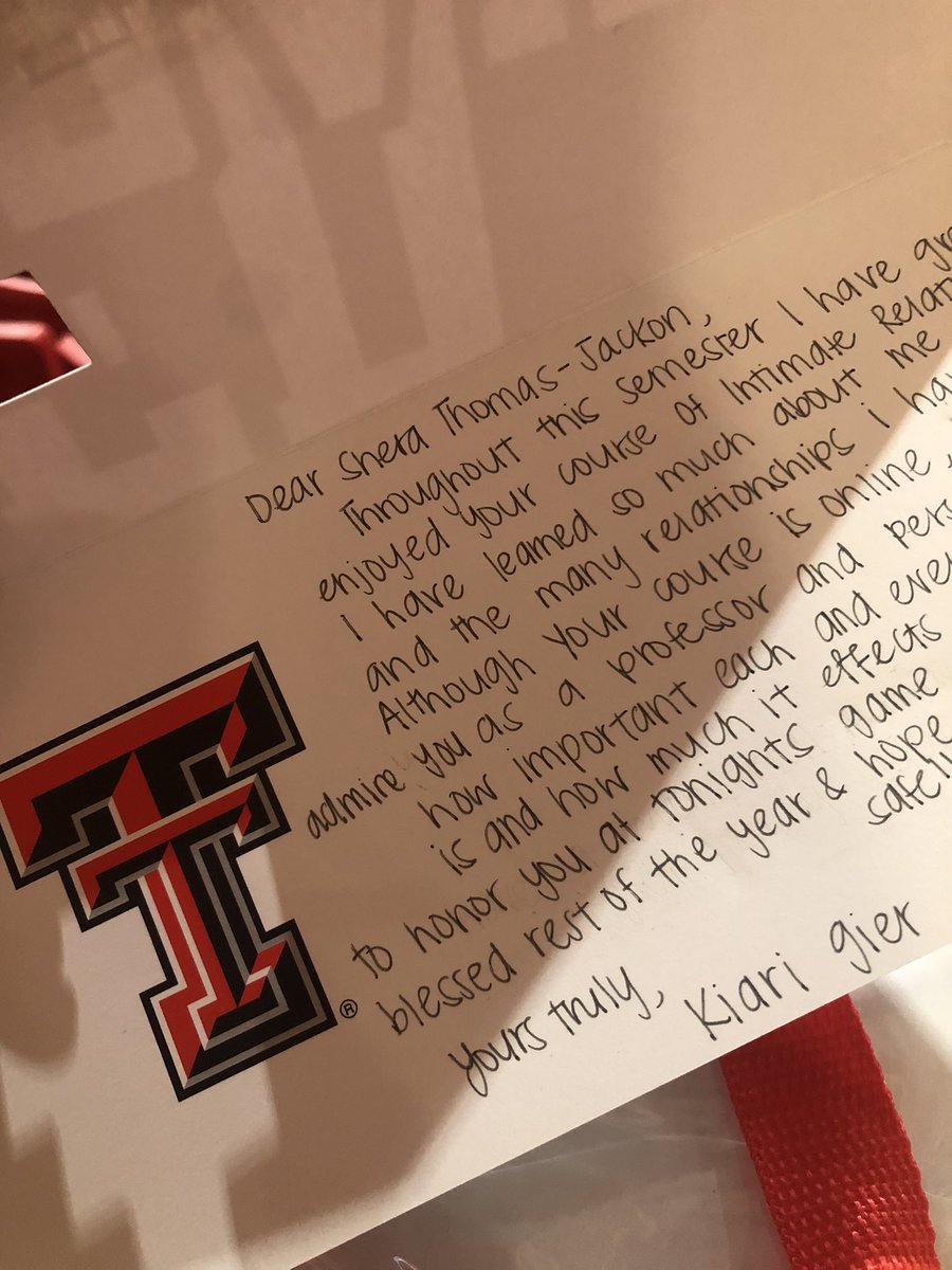 Nominated by two students. I am truly humbled and honored today. #WreckEm