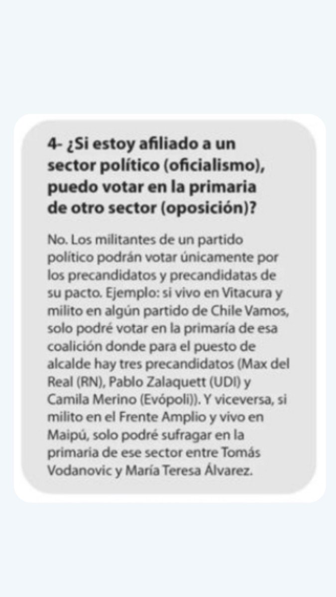 _Maoss_'s tweet photo. ¿si soy militante de un partido politico puedo votar por un candidato de otro partido ? https://t.co/BQ5IY7WYNT