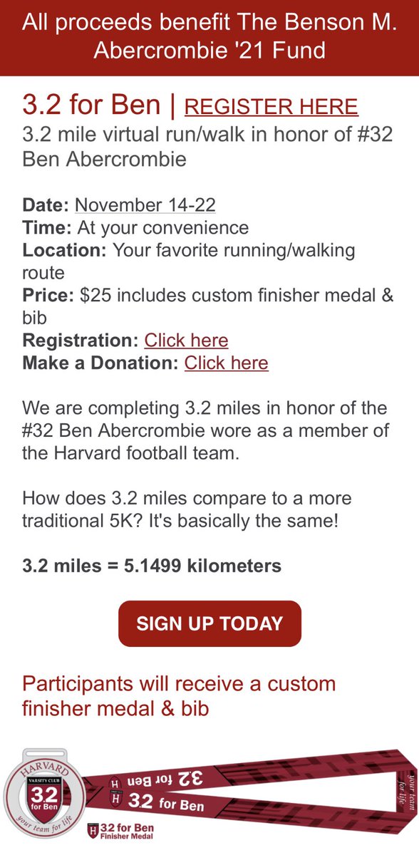 Harvard Varsity Club tweet media