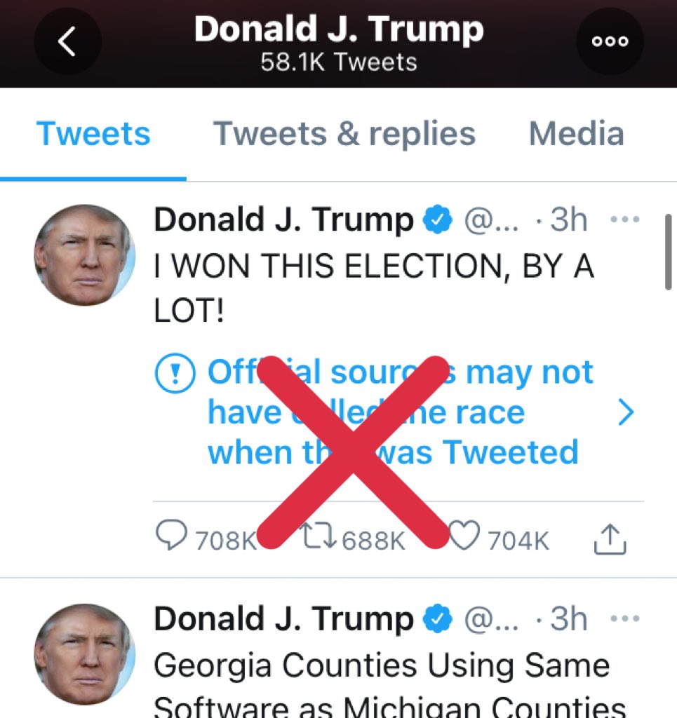 All of the tweets above are being sent by accounts with hundreds of thousands of followers. The President’s tweet will approach and surpass one million retweets if left to spread. I’m fascinated and worried by the dynamic - they’re all taking his and only his lead for now.