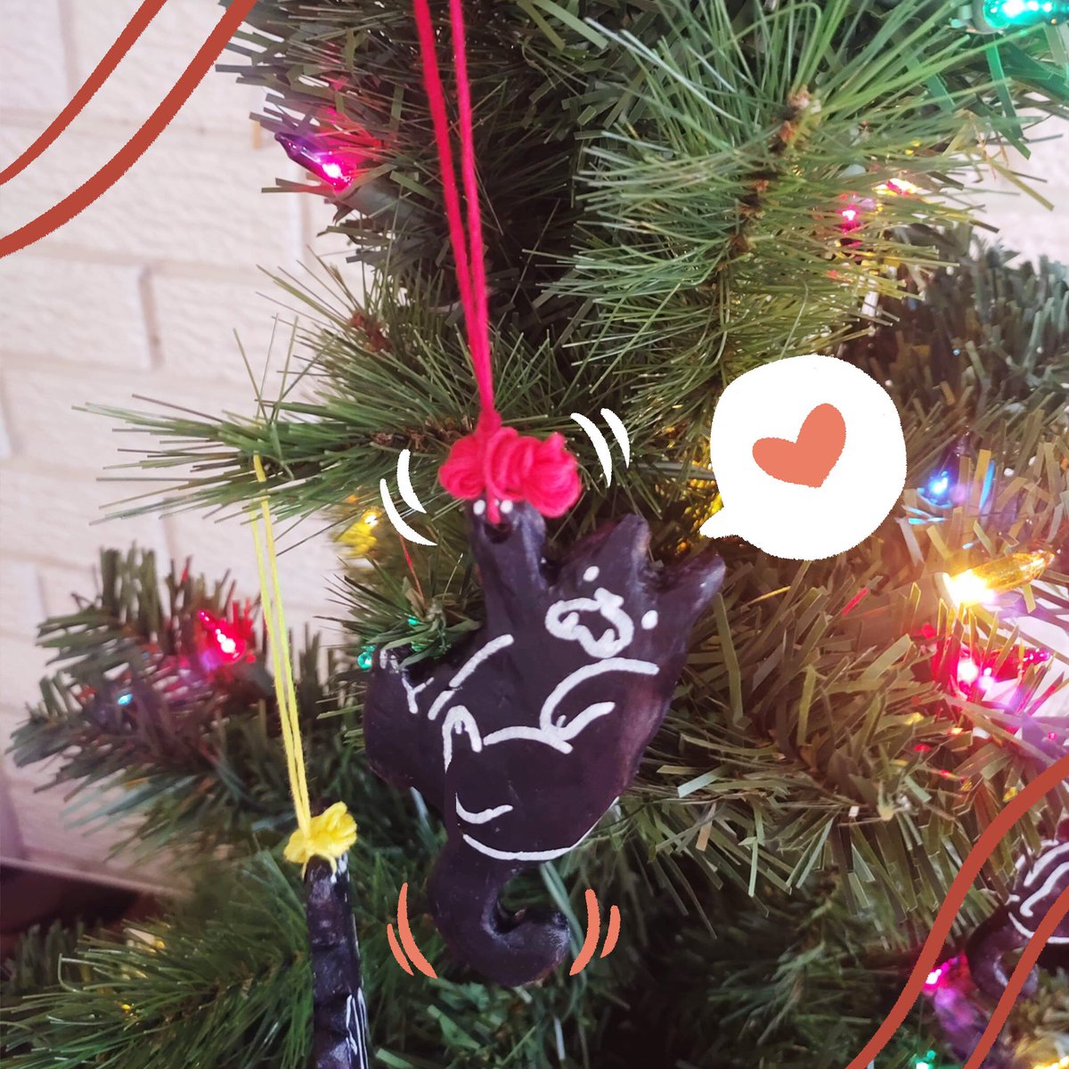imnoscaredycat's tweet photo. Look at this kitty😻i love how it turned out! It's now in my #Etsy store! Purchase items worth $30 and get 10% off with the promo code INSC10!! 💕 #artforsale #ornaments #worldwideshipping https://t.co/ueKiPHNAz8