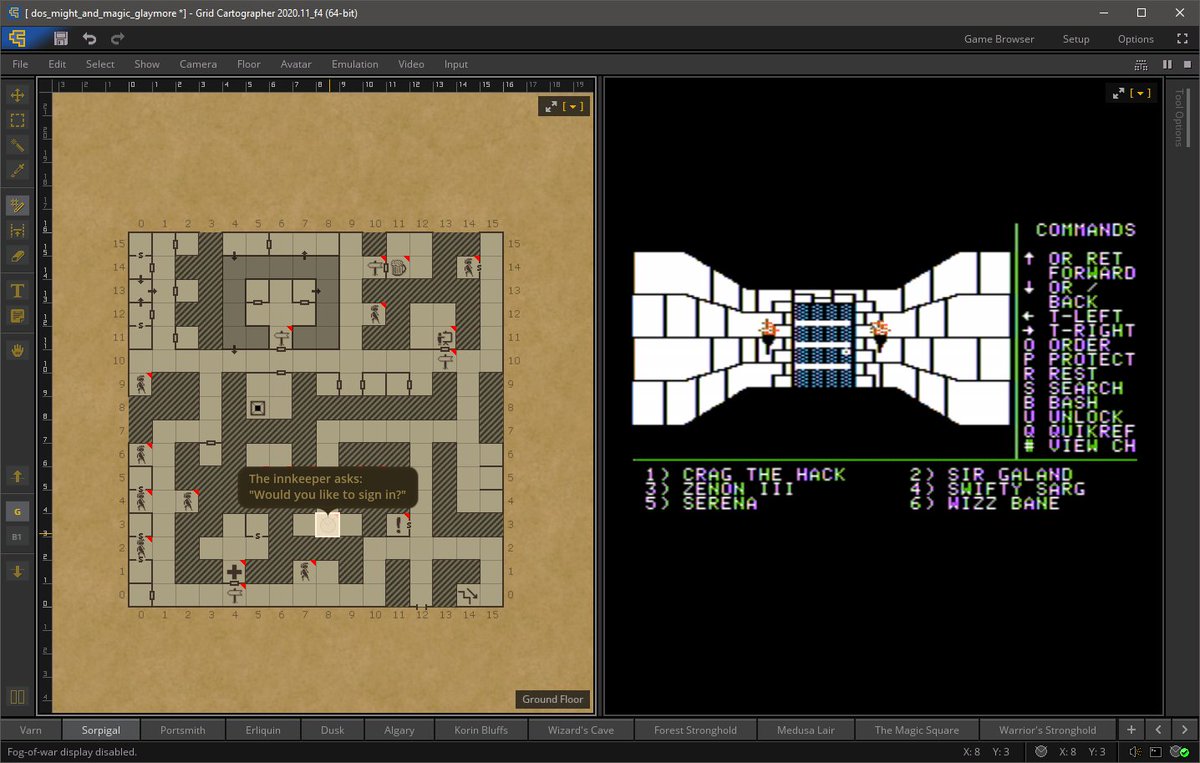 Grid Cartographer on X: Apple II support is here! Big thanks to @RikRetro  for doing the work on this. Enjoy ! - Download AppleWin here:  t.coXdKUlLWV8i - Play and map games such