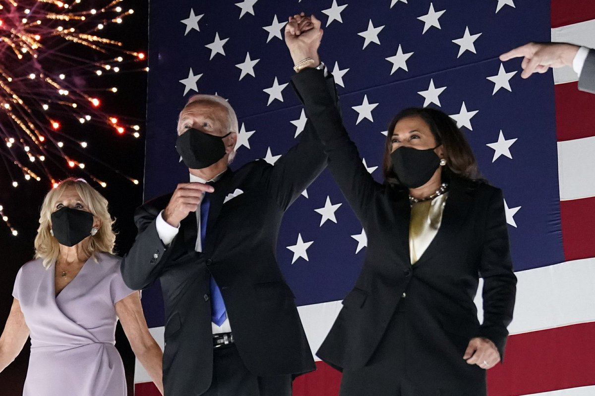 hsdems's tweet photo. To every volunteer, organizer, poll worker, and voter, thank you. We did it!

Now it’s time to get to work. Take a break and get some sleep, because we’ve got change on the agenda!
#BidenHarris2020 https://t.co/7JCZuSJFUt
