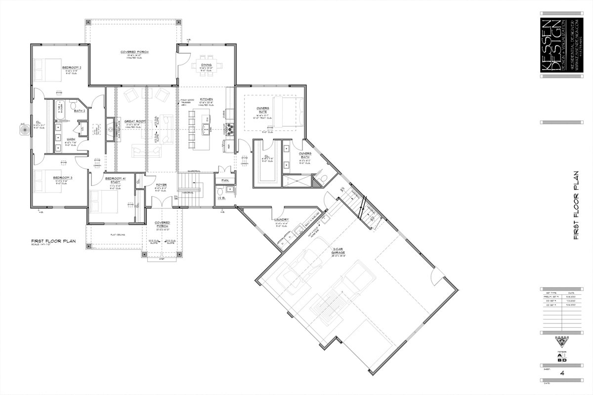 KKESSEN's tweet photo. New home designed by Kessen Design LLC going to be built on a wooded lot in Union City, Ohio. It's an craftsman style with a modern flare. #ohiohomedesign #residentialdesign #kessendesign #homeplans https://t.co/PGbjgW0lTx
