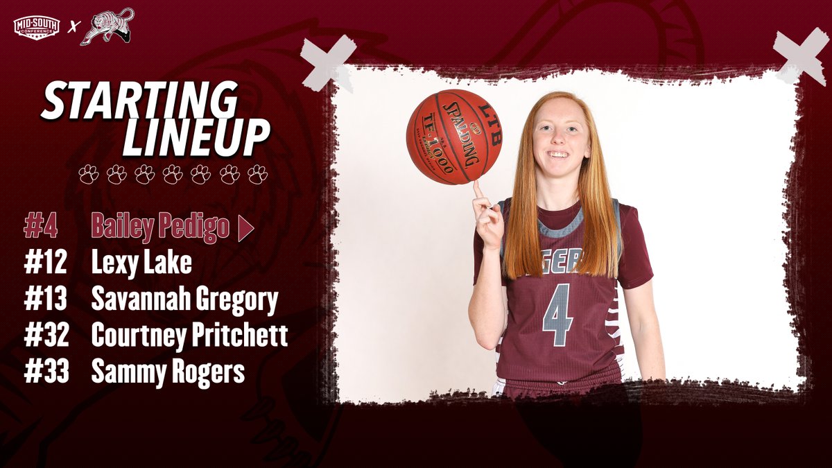 LTB_CU's tweet photo. Today's starting lineups features the first-ever start for guard @Baileypedigo22! 

🆚 @wvutechsports
🕕 2 p.m. 
📍 Beckley, W.V.
📊 https://t.co/VMznYeVrtO
💻 https://t.co/v12CEi6hJh
#️⃣ #WeAreCU #GAMEDAY https://t.co/zrXBz4Os24