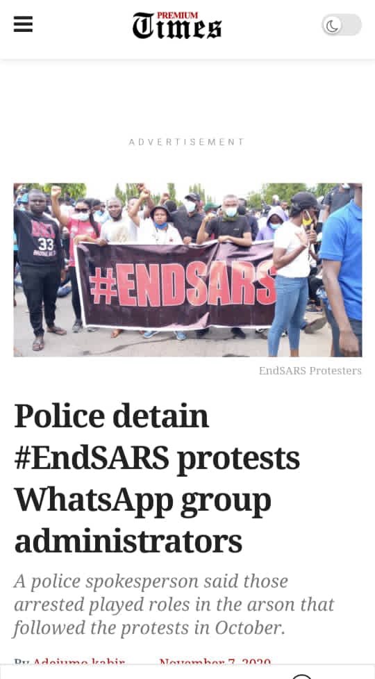 sowore's tweet photo. #EndSARS  Tyranny doesn’t distinguish between offline and online activists, oppression knows no boundaries. The second wave of #Endsars  uprising must commence soonest! It is the only language our oppressors understand #RevolutionNow https://t.co/BxmljjkMfa