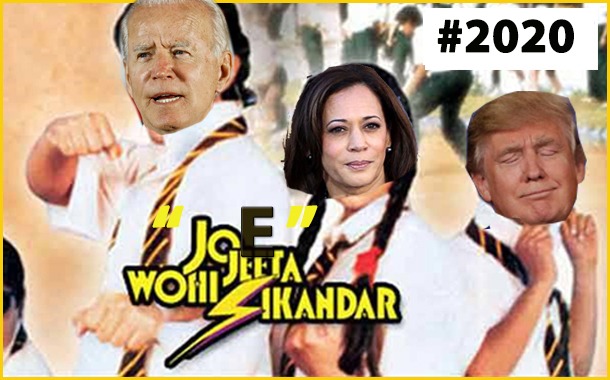 DolandTrumpJr's tweet photo. JOE jeeta wohi Sikandar #JoeBidenKamalaHarris2020 #JoeBiden #TrumpTantrum #BidenPresident #USElectionResults2020 @coolfunnytshirt https://t.co/2tMnwDf8Fe