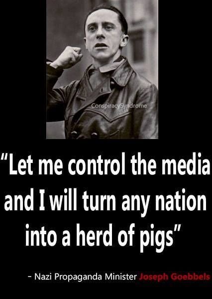In actuality they were just trying to see what they can get away with through a coordinated media propaganda. They are trying to do the same thing with the election by repeating and amplifying the lie enough times so that people will eventually believe what they are being told.