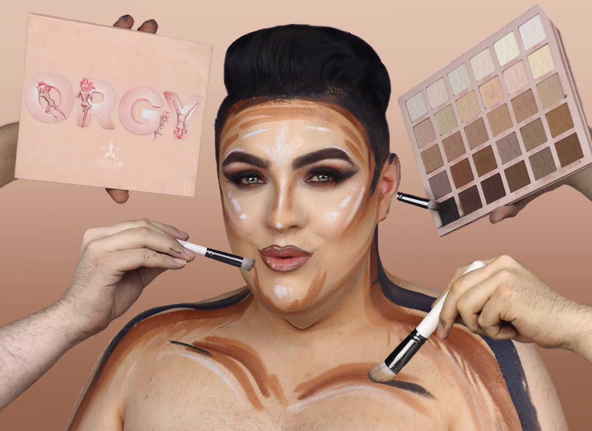BornDiva3's tweet photo. @JeffreeStar OMG!! I’ve been waiting for your Green palettes since blood sugar!! 🥺 Idk if you’re still looking for NEW Mua’s for you pr, but here’s my shot. Looks from my I.G @borndiva.ca (11,7k) 💚 https://t.co/3zBEWzbZT1