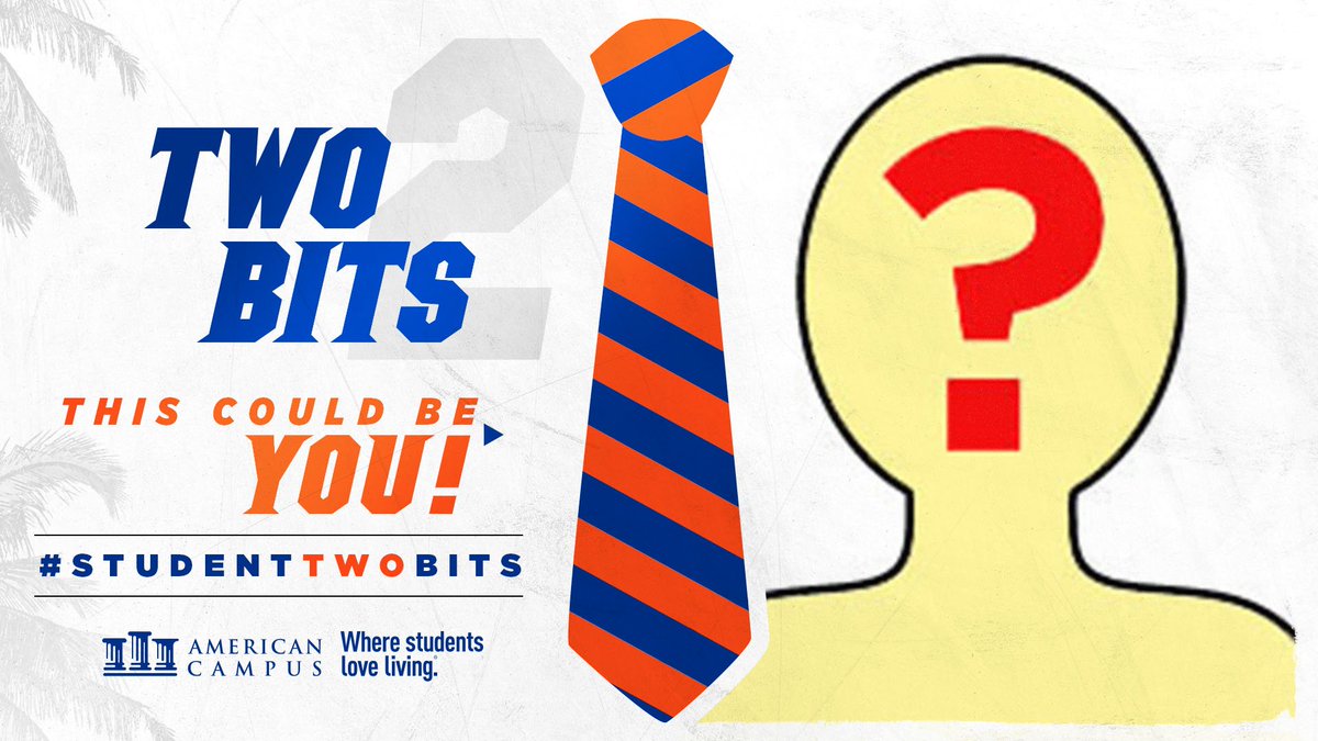 GatorsStudents's tweet photo. Getting ready for #UFvsUGA this afternoon? Kick off your gameday with the Two Bits cheer!
Share your video with #StudentTwoBits for a chance at being the Honorary Two Bits for a home @GatorsFB game this season.
#GoGators #BeAGator https://t.co/s2HjmhKpjK