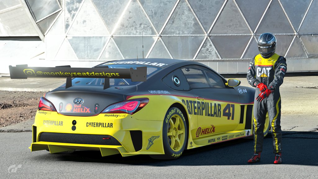 TheMonkeySeat's tweet photo. Remake of my old Hyundai CAT livery

Hope you like it!! 🔄&amp;❤️ https://t.co/QYR203zdQR