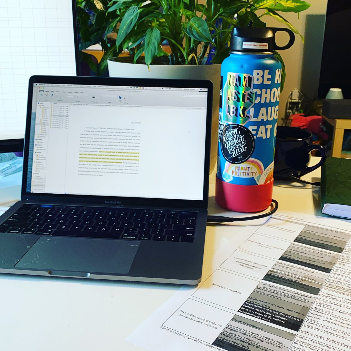 RaychelVasseur's tweet photo. Qualitative data coding at its finest. (Alright, maybe not it’s finest...but, finally). #CBT #sustainablelanguageteaching #qualitativedata #reimaginingmigration #contentanalysis #nvivo #workontheweekend #editedvolumechapter @ysepulvedal @reimaginemigrat https://t.co/jslXaVVS62