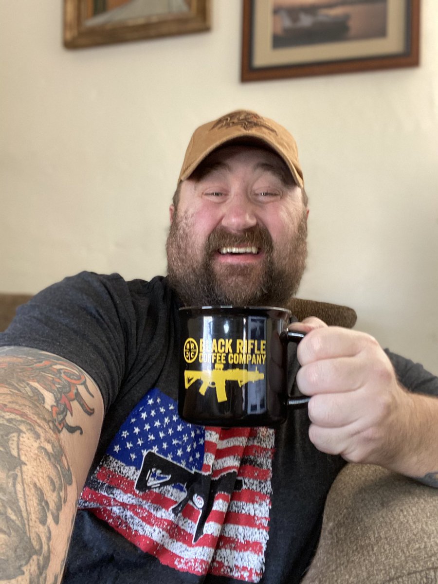 wrwollmann's tweet photo. Drinking some #blackriflecoffee #BRCCWorldRecord https://t.co/5ksxvbEP6D