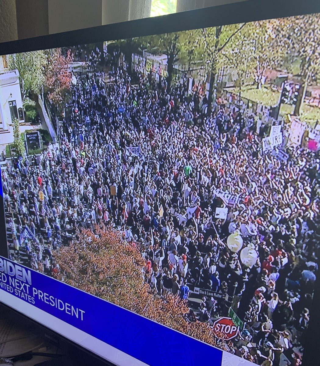 jillibee's tweet photo. Don’t make Covid the big winner. Whether celebrating or protesting, we all need to be here to make the country a better place. Stay safe everyone. Covid is bi-partisan. https://t.co/ucOK6uhlsz