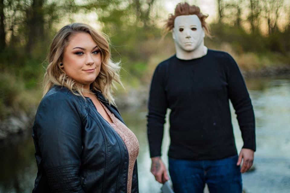 TheGoreScorePod's tweet image. Halloween wedding 2021