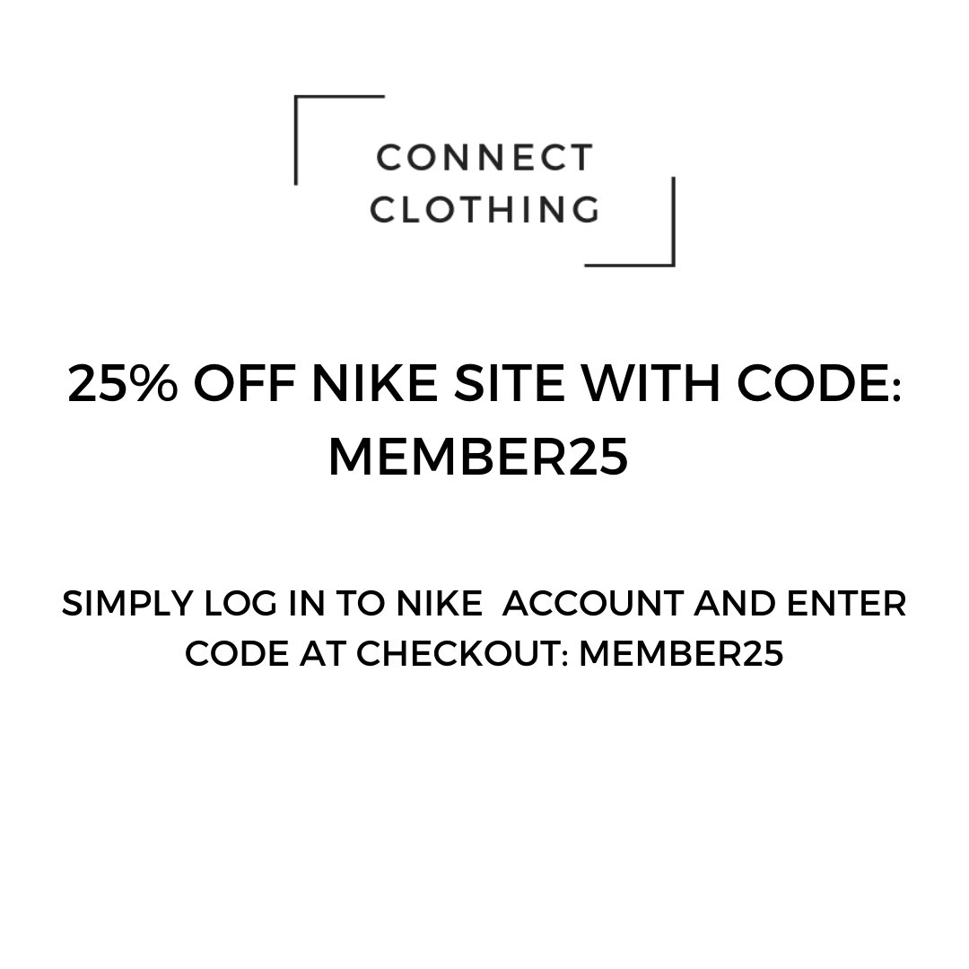 Connect_Clo's tweet photo. 25% OFF ALL SPORTSWEAR ON NIKE SITE 🔥
Simply enter code: MEMBER25 at checkout to receive discount. Must be a Nike member, can create an account if not already to receive discount 🔑
VALID: 7th-11th November 
#nike #sale #discount #airmax #95max #95max #95airmax #95 #neon #og https://t.co/z0XnPh6uzI