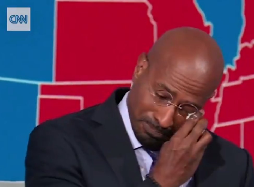 zeitonline's tweet photo. Eine der emotionalsten Reaktionen auf Joe Bidens Wahlsieg kam vom US-Kommentator Van Jones, live auf CNN. Seine Rede können Sie in unserem #Liveblog sehen: https://t.co/RuzCtttyoa #bidenharis2020 #Election2020 https://t.co/PkDFoCP5al