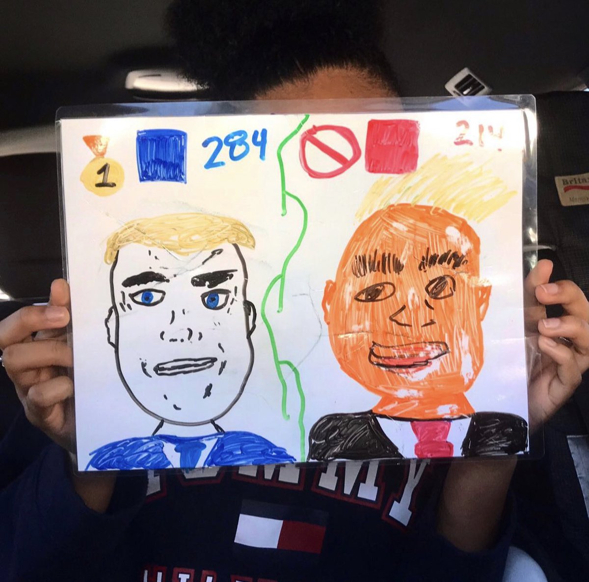 Stacey_monamour's tweet photo. My nieces ARTWORK is award WINNING! #BidenHarris2020 https://t.co/gKYXgsrmbY