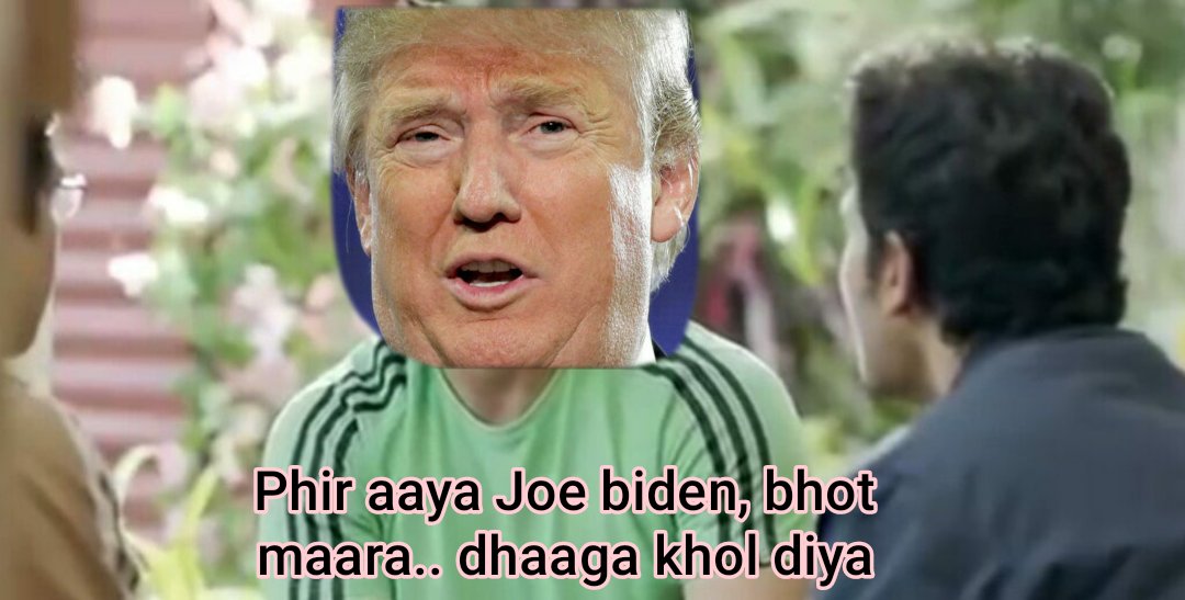 BadlaniMoin's tweet photo. Trump describing election results😂😁... https://t.co/0tOV1tu7Zz