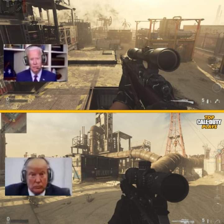 FarmTruax's tweet photo. For my fellow gamers....you know this would have settled our elections REAL quick!
#gamers #COD #elections #biden #trump #settlethis https://t.co/95GtBVXnWI