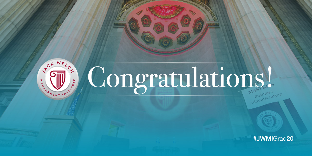 CEOpapers's tweet photo. JackWelchMBA: Congratulations to all the graduates! If you missed the ceremony, it will be available On Demand at 3 PM EST to watch at your convenience through November 28th. https://t.co/vTjfRgxR7r