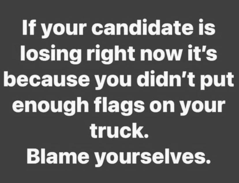 fonzay's tweet image. Still love this one! #TrumpLost
#BlameYourself