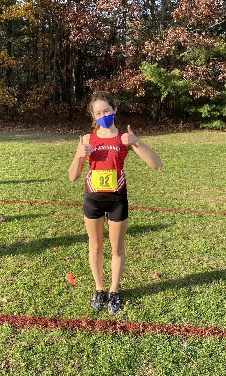 NewmarketXC_TF's tweet photo. Izzy is ready to run at MOC. #FastMule #MaskedMule https://t.co/Z2BFL2qsKJ