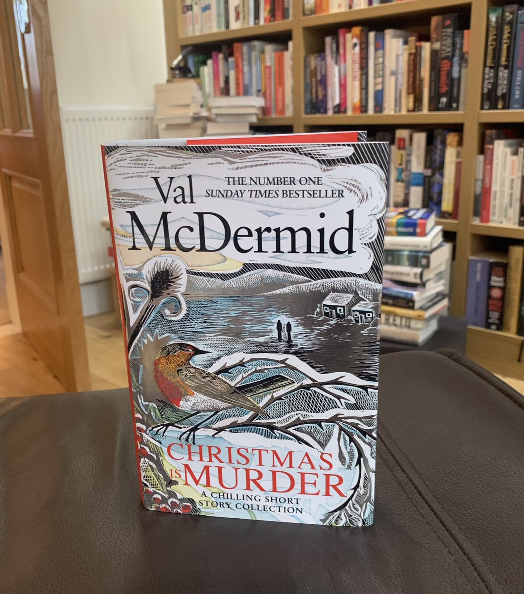NicolaSturgeon's tweet photo. The queen of crime @valmcdermid has a new book out - always something to look forward to. The front cover is a thing of beauty - and I have no doubt the content will be 👌 too. https://t.co/cMjVhT1zfJ