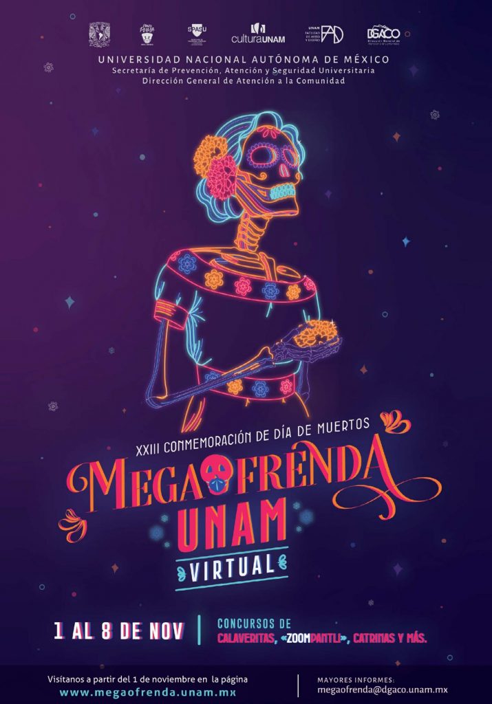 Comunidad_UNAM's tweet photo. 🏵️ Las actividades culturales de la Megaofrenda continúan 🏵️
💀 La arena fuera del reloj / Memorial a las víctimas de COVID-19
Rafael Lozano-Hemmer 💀
A partir hoy 7 de noviembre de 2020.
👉👉 https://t.co/nWt7C5jUMO
#megaofrendaunamvirtual https://t.co/itjJQzqsuq