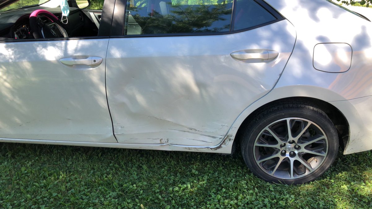ReaganSpires's tweet image. Hi, I live 5 mins from OSU campus &amp;amp; my whole car got stolen Thursday night. I’m a college student living far from home, I rlly need to find this damn car😪. License plate: HZF 4473(could have been changed) 2017 Toyota Corolla. Big dent on drivers back door. Pls share 🥺