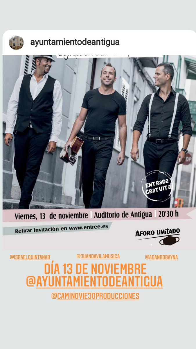 AdanRobayna's tweet photo. @SwingStarmusic en Fuerteventura los días 12, 13 y 14.
Corre a por tus invitaciones antes de que se agoten.
Más información en la cartelera... https://t.co/4SblNeYwAx