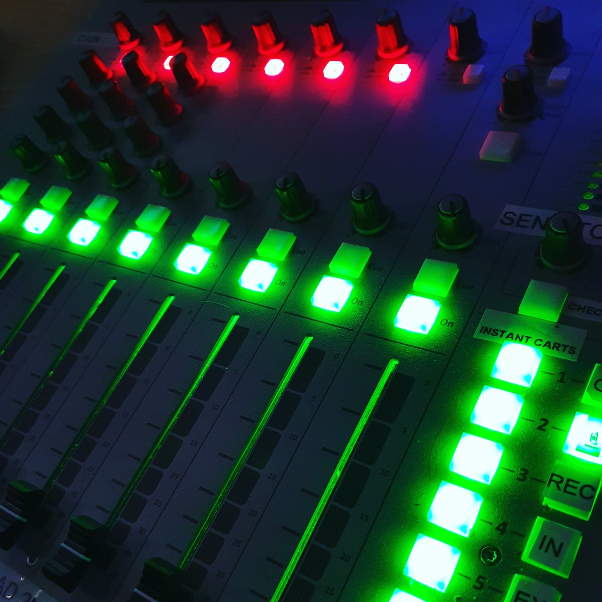 Gosh, isn't this exciting!? Glowing lights of productivity 😍
<a href="/Folklore_Pod/">FOLKLORE</a> getting ready for release on Boxing Day... 

#HorrorCommunity #HorrorPodcast #MysteryPodcast #Podcast #HorrorFam #Horror #Spooky