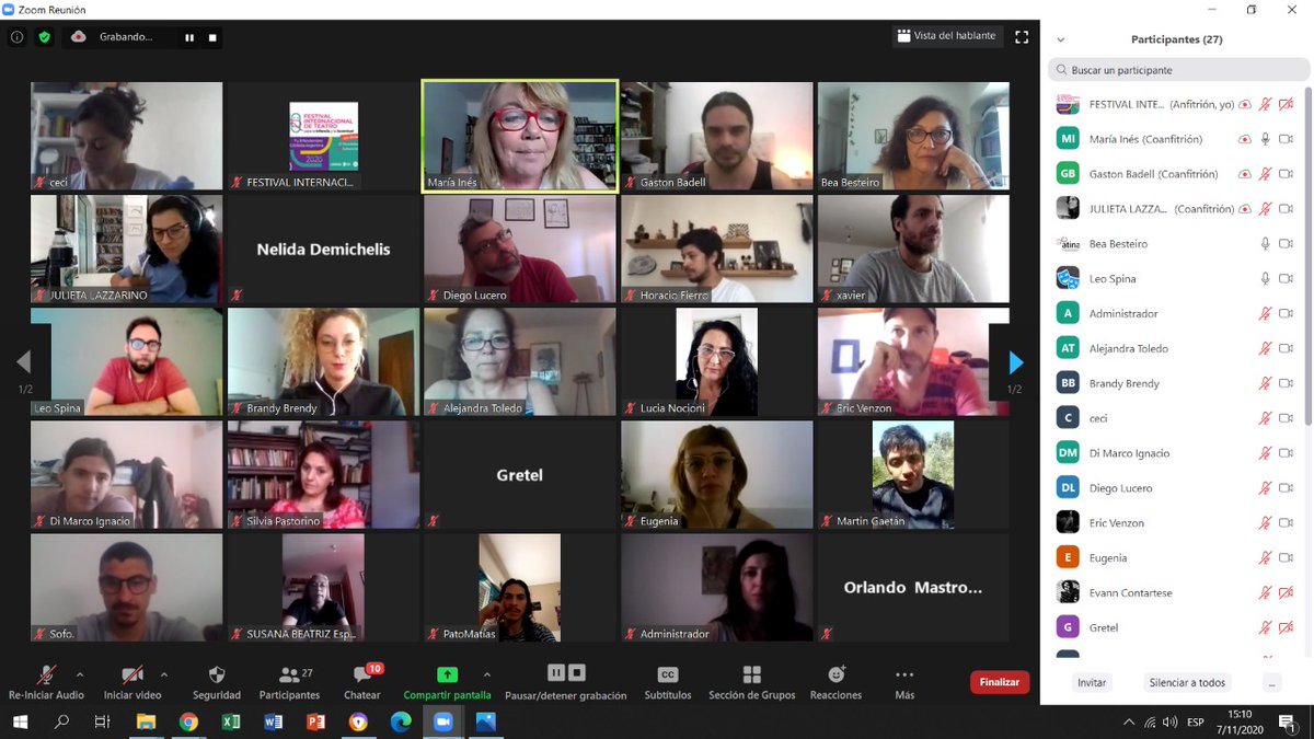 alTeatroReal's tweet photo. #Real2020
#RealEnCasa
#FITCba2020 

Mateando, charlas y conversatorios desde el #FITCba2020 disponibles en vivo en nuestro canal de @youtube [ vamosalteatroreal ]

@AgCbaCultura 
@raulsansica https://t.co/sNnHzHzZgB