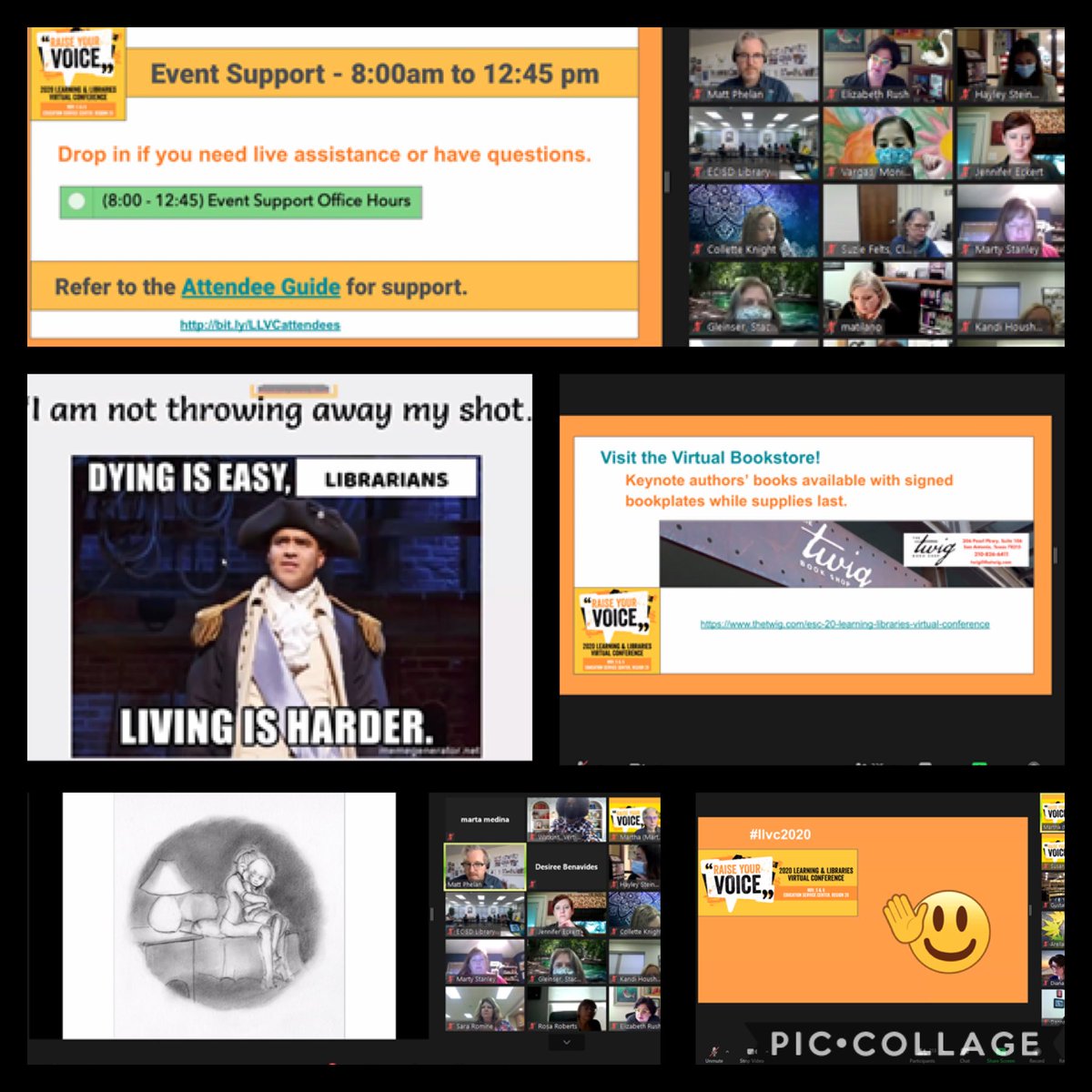 BibliotecBabe's tweet photo. #LLVC2020 had an awesome inaugural impact. Here’s to MANY more! Thanks to everyone from @ESCRegion20 along with everyone who made this event possible. Thanks to the presenters, authors, and attendees for showing up and showing out with us.📚 https://t.co/XLek84XSZe