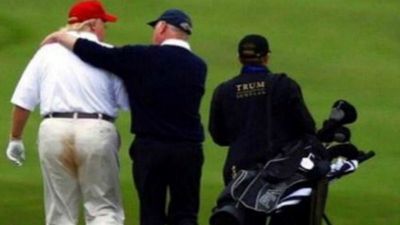 Rich3_PDX's tweet photo. @realDonaldTrump "Mr. President, we have a call from the New York district attorney for you." #CrookedDonny #WorstPresidentEver https://t.co/J4Fp4JFsWP