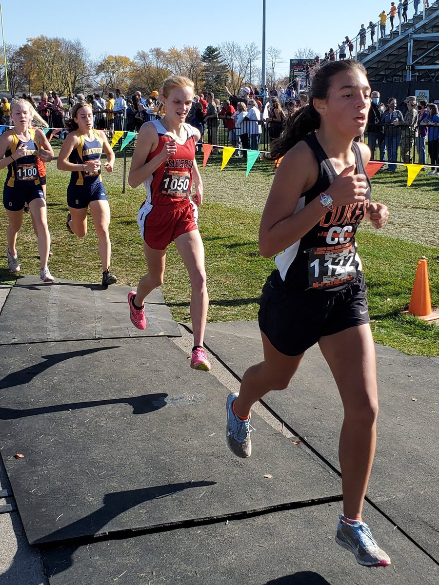 tvernot's tweet photo. Wauseon XC Girls Grace Rhoades finished 16th at State earning All-Ohio Honors. Great season @GraceRhoades16 https://t.co/40x2pMQbY7