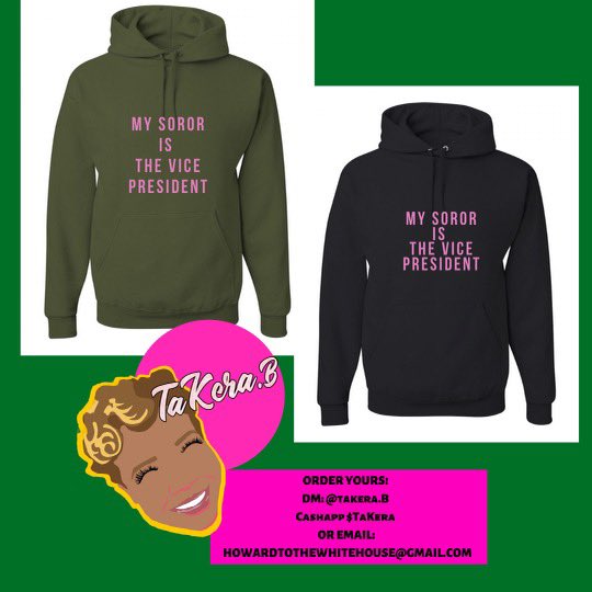 BigDaddyyyWayne's tweet photo. Y’all my Best has some really dope #PresidentElect designs! Make sure y’all check her out! @astoldbyTK #HBCU #HowardUniversity #AKA #Greek #DivineNine https://t.co/79SqG65mKY