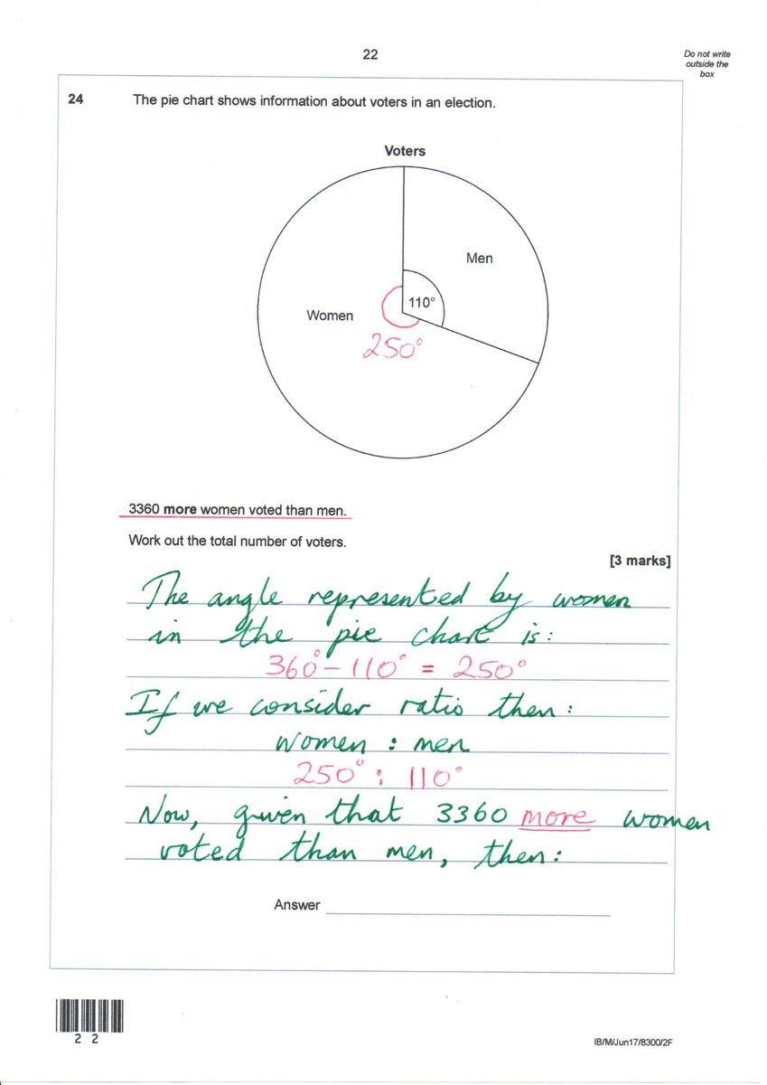 Arithmatix Aqa Gsce Maths Foundation June 17 Paper 2 On Pie Charts Aqa Gcsefoundation Gcse Maths Paper2 Pie Piecharts Angle Ratio Vote Votes Voters Election Men Women T Co Npohlfyxfl