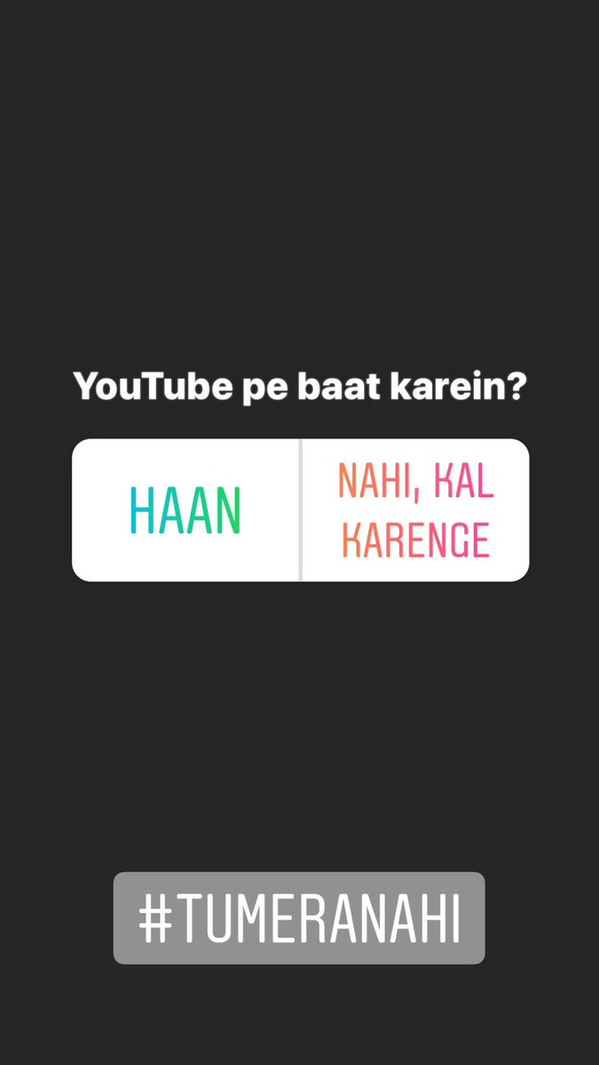 AmaalMallikCrew's tweet photo. Go Now!
Here's Link:
https://t.co/lydtNsKK9N
#TuMeraNahi
||@AmaalMallik 's Instagram story ||
#AmaalMallik #TMNVideo https://t.co/mrHjUlDQTc