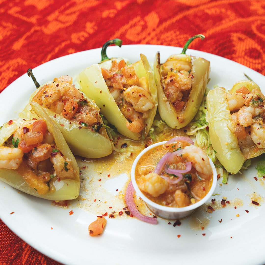 RioAzulPS's tweet photo. Have you tried our delicious chile gueritos? These tasty stuffed yellow peppers are a must have! ๐๐ผOrder take out online or call us at 760.992.5641! https://t.co/004p7ASnoa
#RioAzulPS #RioAzulMexicanBarandGrill #PalmSprings #PalmSpringsLifestyle
#DineGPS #Cocktails https://t.co/QHq9g7yPtH