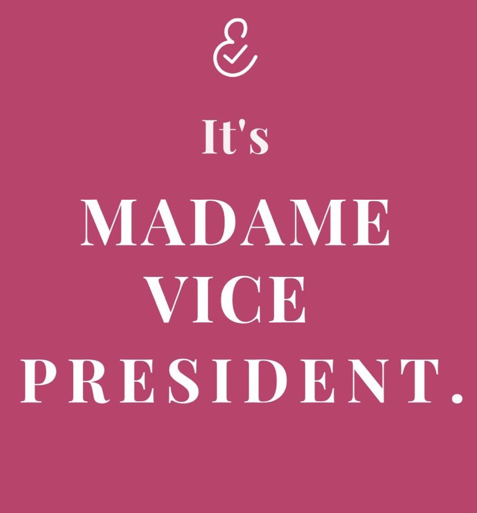 ElectableWomen's tweet photo. That’s it. That’s the tweet! @KamalaHarris #elections 
#KamalaHarrisVP https://t.co/s18EzxY3eO
