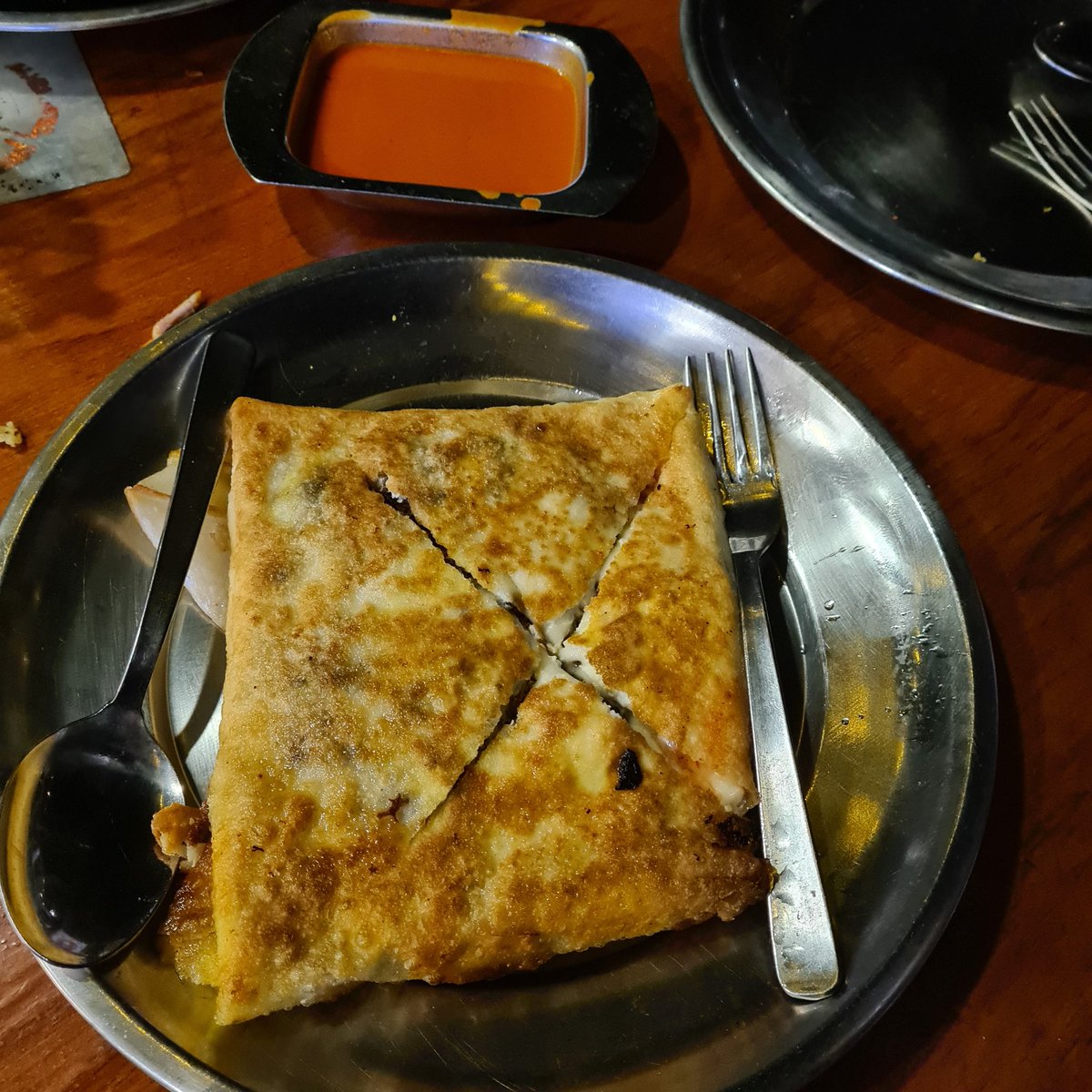 Nikograpes's tweet photo. Nice ride and good supper tonight w @hanif_suandy https://t.co/uc4STjeRIg