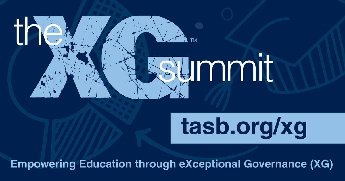 tasb_news's tweet photo. There's still time to register for the #XGSummit! We start the conference that focuses on how school boards can positively affect student achievement on Monday.
More info: https://t.co/YniHOWmgsL #BoardDevTASB https://t.co/Vj4W2b7UfB