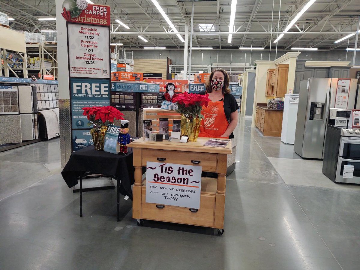 HDRoylene's tweet photo. Tis the season for a new countertop!  On the spot countertop estimates when you bring in your measurements at the Scottsbluff  HD!  Great job team!! @TheHDCas @HDBrad @hdmikelewellen @rod_tewalt @TJ77HD @deanosettle @DerekTHD #PMDWinswithServices https://t.co/H4ilcj7LZZ