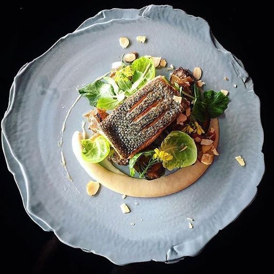 healthchef's tweet photo. Ocean Trout &amp; 'neep https://t.co/UYL5maaNBM