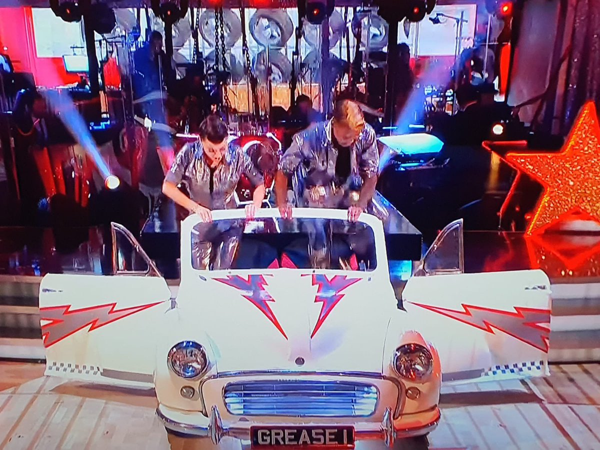 davedevents's tweet photo. So who saw our Grease Car on BBC Strictly tonight? #Grease #BBCStrictly https://t.co/hcritGq46e